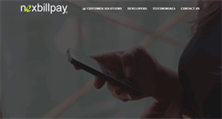 Desktop Screenshot of nexbillpay.com